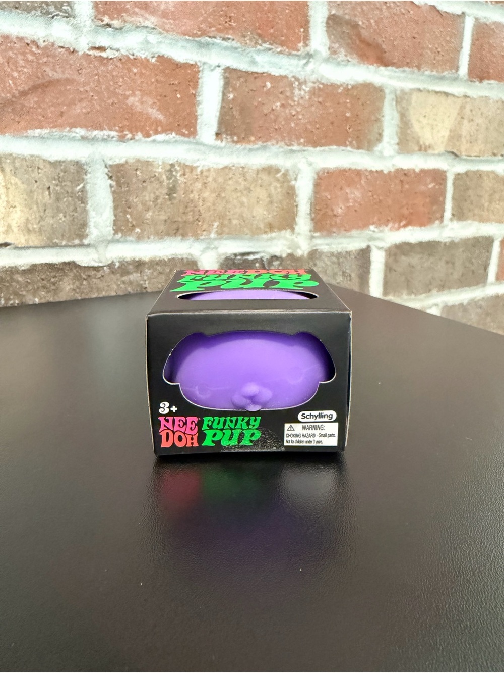 NeeDoh Funky Pup Purple Squeeze Toy